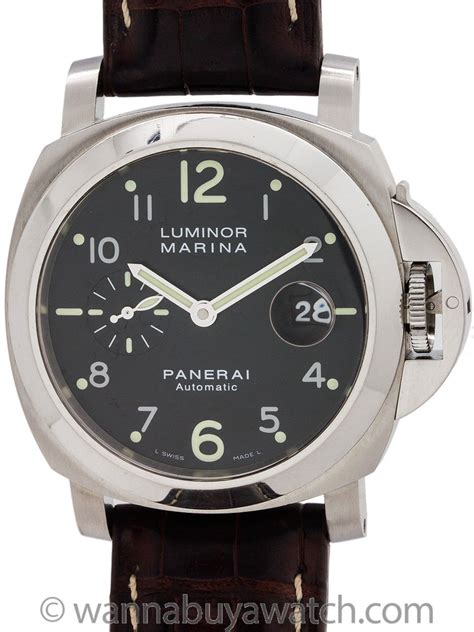 panerai luminor marina pam 164 movement|Panerai Luminor marina.